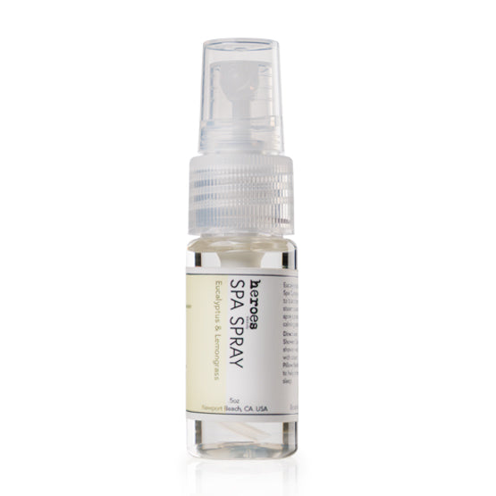Travel Spa Spray Lemongrass + EUCALYPTUS .05 oz