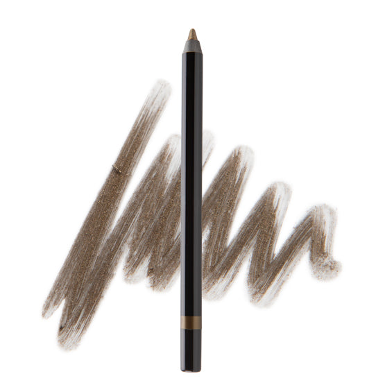 Image of a golden gel eye pencil. Golden brown color.