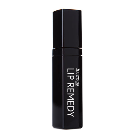 Image of a square black tube containing our Lip Remedy. 