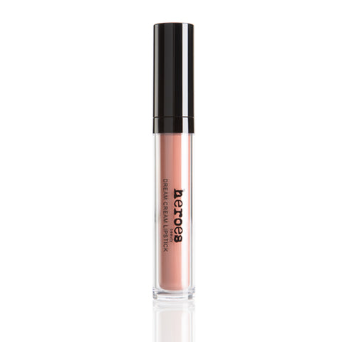 Image of a blush pink liquid lipstick in a clear tube with black lid. Named Blushing Bride.
