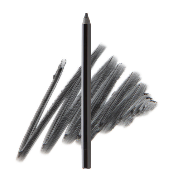 Image of a black gel eye liner pencil. 
